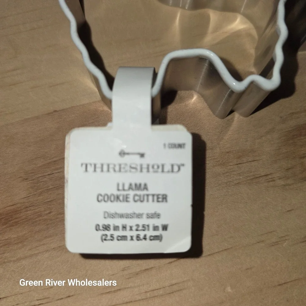 Threshold Gnome and Llama Cookie Cutter‎ Set 3 Piece Metal Baking Fun